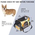 Hami Melon Fabric Dog Bag with 900D Oxford Cloth and Nylon bing