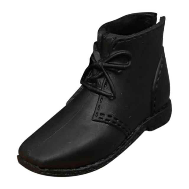 Yinanstore Chaussures de Figurine d'Action pour Homme Modèles Miniatures Mini Tendance Mode Décontractée Chaussures de Poupée Miniature pour Grand Gars Musclé Figurines Fortes Tête Carrée