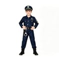 thumbnail image 4 of 9PCS Police Costume for Kids, Role Play Dress-Up Set for 3 - 10 Years Old-Navy Blue, 4 of 5