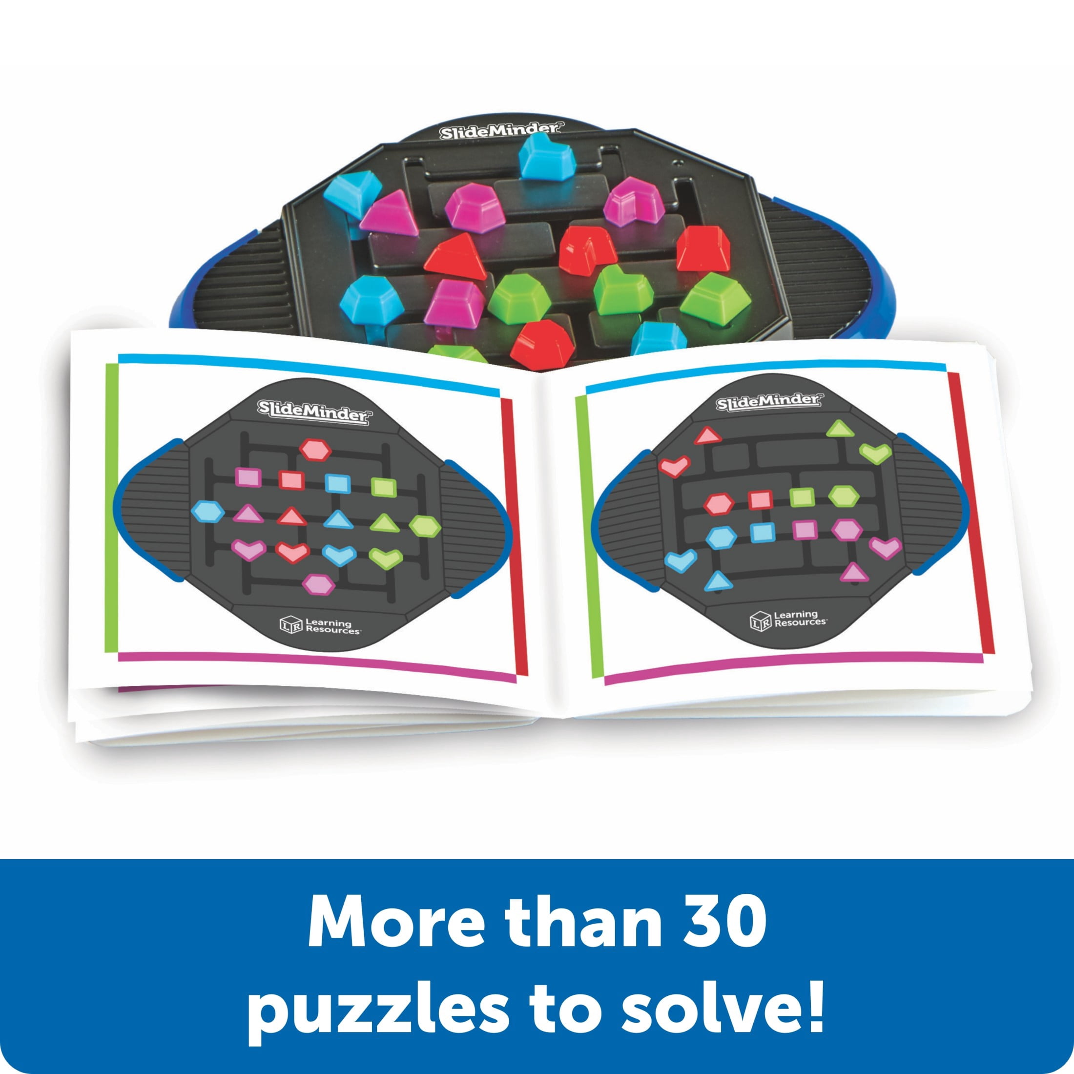 Learning Resources SlideMinder Brain Teaser, Puzzle Game 3D, Fidget Toys for Kids, Ages 6 +