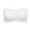 White, variant on Women's Seamless Strapless Bandeau Bra with Mesh Sides Comfortable, Breathable, and Supportive Tube Top