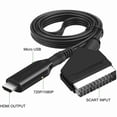 thumbnail image 4 of Convertisseur SCART vers HDMI, Adaptateur SCART vers HDMI Tout-en-un, 1080P(PA), 4 of 5