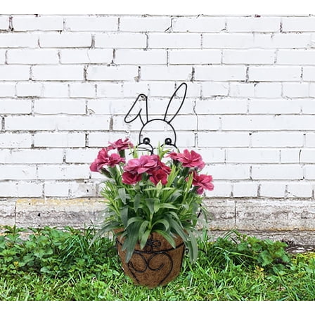 Whimsical Bunny Planter Set – Cute Indoor/Outdoor Pots for Plants, Storage & Decor – 2-Pack