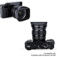 thumbnail image 5 of Bayonet Dedicated Metal Lens Hood for Fuji Fujifilm Fujinon Lens XF 16mm F1.4 R WR, Replaces Fuji LH-XF16 Lens Hood, 5 of 5