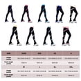 thumbnail image 3 of Sonducket pantalones de patinaje sobre hielo práctica pantalones de patinaje de alta elasticidad amigables con la piel polainas de entrenamiento Uniforme atlético Rosa/L, 3 of 5