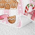thumbnail image 5 of Manfei Cute Rustic Christmas Quilt Full,Farmhouse Bell Full Bedspread Sets,3-Piece,1 Coverlet and 2 Pillowcases, 5 of 7