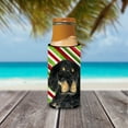 thumbnail image 3 of Gordon Setter Candy Cane Holiday Christmas Ultra Hugger for slim cans, 3 of 6