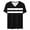 Black, variant on Women's Plus Size Summer Tops Striped Short Sleeve Tops for Work Casual V Neck Blouse