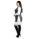 thumbnail image 2 of Vestido camisero con chaleco Roman Fashion /Tallas Extras, 3820 (Gris) gris 36, 2 of 7