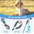 thumbnail image 3 of Cuerda de escalada Dog Leash BAAPET de 1,2 m con mango acolchado, color azul, 3 of 6