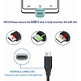 thumbnail image 3 of 10ft USB Cable for Lenovo Tab P11 (2021)/P11 (Gen 2 2023) - Type-C Charger Cord Power Wire USB-C Long Fast Charge, 3 of 7