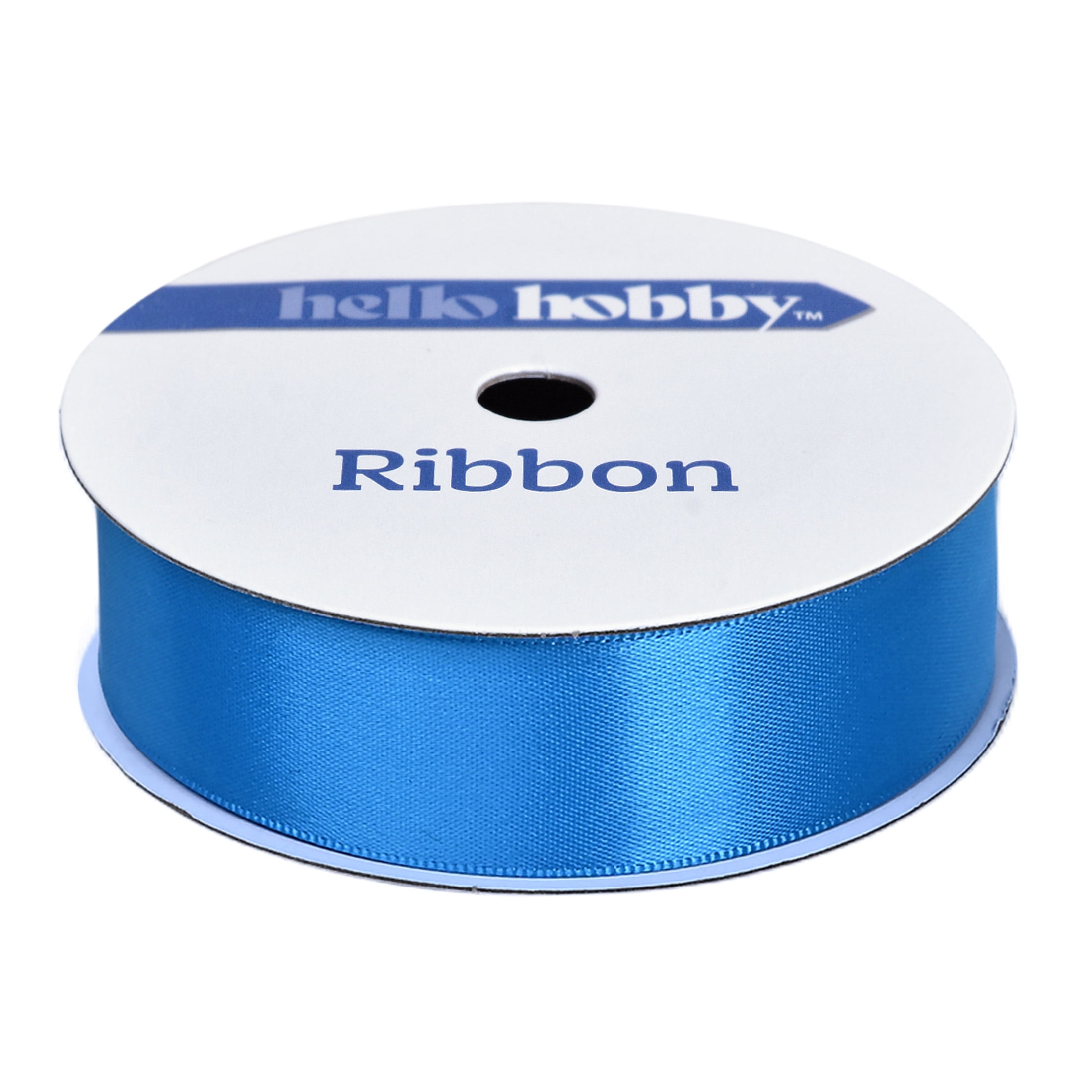 Hello Hobby 7/8" Lagoon Satin Ribbon, 6 Yards