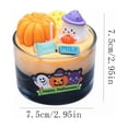 thumbnail image 3 of Clearance! Halloween Scented Candle, Cute Ghost Pumpkin Soy Wax Aromatherapy Candle, Decorative Halloween Candle in Glass Jar for Home Party Table Decor Gift, 3 of 5
