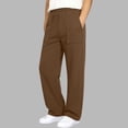 thumbnail image 1 of Pantalones largos para niños, pantalones sanitarios de color sólido con cinturilla elástica, pantalones deportivos casuales para niños para usar al aire libre, pantalones de poliéster para niños, 1 of 6