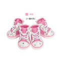 thumbnail image 3 of piezas de zapatos para perros, zapatos deportivos de mezclilla antideslizantes, botas transpirables para cachorros, zapatos de lona para exteriores para mascotas para perros pequeños, chihuahua, 3 of 5