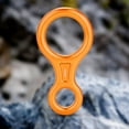 thumbnail image 4 of Equipo De Seguridad Para Escalada Con 8 Anillos De Rappel De aleación De Aluminio, Adecuado Para Escalada En Roca, Rescate Y Trabajo En Altura, 4 of 7
