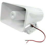 Driver Siren Outdoor Indoor Waterproof Loud PA 8" Power Horn 65W Peak Easy to Use 5 Core HW 508