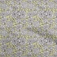 thumbnail image 1 of oneOone Viscose Jersey Light Green Fabric Floral Diy Clothing Quilting Fabric Print Fabric By Yard 60 Inch Wide, 1 of 4