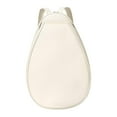 thumbnail image 2 of Bolsa de Tenis Deportiva para Hombres Y Mujeres, Funda para Raqueta, Elegante, Portátil, Resistente, Impermeable, Ideal para Tenis, Bádminton Y Pickle Beige Blanco S, 2 of 8