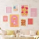 thumbnail image 2 of Póster de Matisse Juice Fruit Pink Orange, arte bohemio, arte de pared con forma de corazón, mercado de flores, galería de moda, decoración de pared para dormitorio, 2 of 5