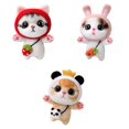 thumbnail image 1 of Cat Felting Felting Wool Handmade Decor Starter Animal  Felting Supplies Handwork Materials Baoblaze  Kits de fieltro Cat Needles, 1 of 8
