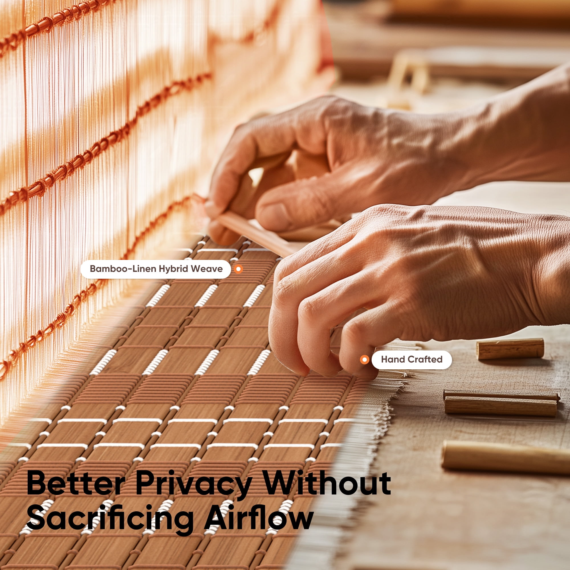 Jostyle 4/6 Panel Room Divider Privacy Screen with Storage Shelves Foldable