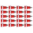 thumbnail image 2 of 20Pcs Banana Socket 4mm Good Transmission Extensive Use Excellent Manufacture Electrical Connection AccessoriesRed, 2 of 6