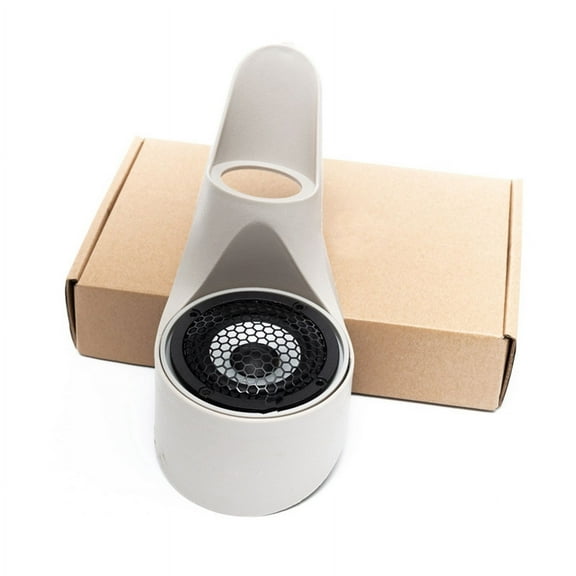 Furulu Pair Car Audio Speaker A Column Tweeter Bracket Gasket White for 2 Inch & 4 inch