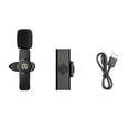 thumbnail image 1 of Micrófono de computadora en vivo Streaming Vlogging Video Chat Clip-on Bluetooth Compatible con solapa Mic Mic Auto Par 360 grados Pickup Type 2 Eigraketly EL005606-02B, 1 of 7