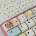thumbnail image 3 of Handmade Resin Keycaps Dog Lover Gift For PC Keyboards for Mechanical Keyboards, 3 of 10