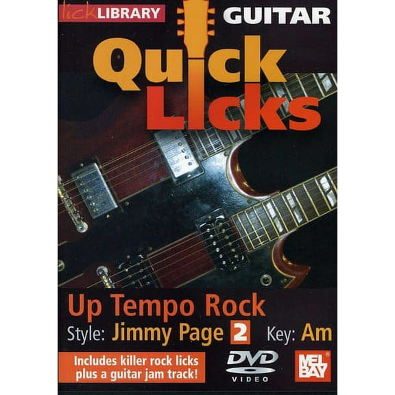 Quick Licks: Jimmy Page - Up Tempo Rock for Guitar (DVD), Lick Library, Special Interests