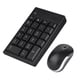thumbnail image 5 of Conjunto de teclado y ratón inalámbricos de 2,4 GHz, ratón óptico de 1200 DPI y teclado numérico inalámbrico de 22 teclas, 5 of 14