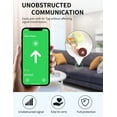 thumbnail image 6 of Haobuy Cute 3D Case for AirTags Donut Protection Case with Anti-Lost Keychain Anti-Drop Scratch Airtag Holder,Green, 6 of 9