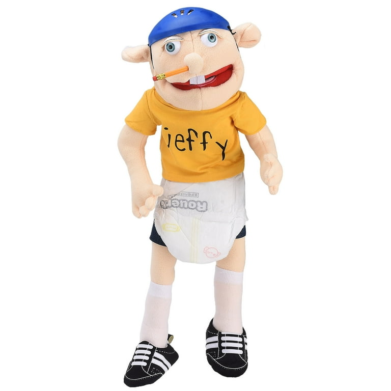 Large Jeffy Jeffy Puppet Original Size. Made in the USA. 