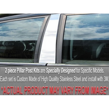 Stainless Steel Pillar Trim 2Pc Fits 1998-2001 Honda Accord PP99251 QAA