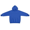 thumbnail image 5 of DHFJKG Womens Mens Hoodies With Large Pockets Long Sleeve Sweatshirt Solid Color Loose Pullover Tops, 5 of 7