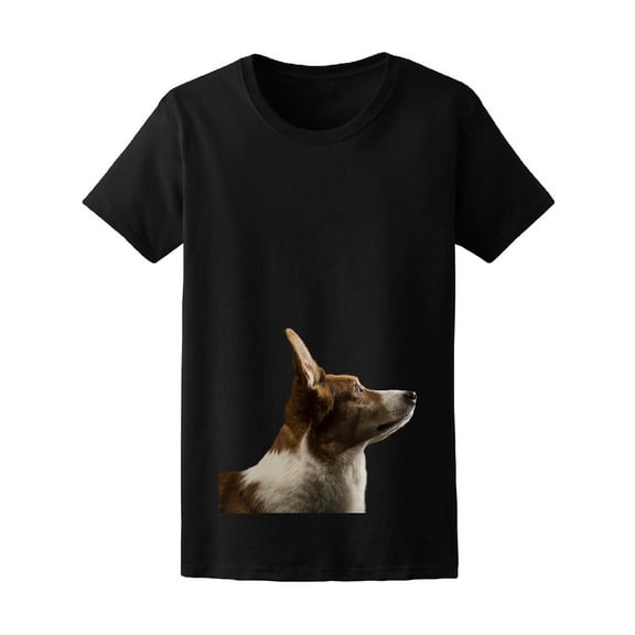 Cardigan Welsh Corgi Dog T-Shirt Women -Image by Shutterstock, Female Medium