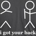 thumbnail image 3 of CafePress - I Got Your Back T Shirt - Mens Comfort Colors Shirt, 3 of 5