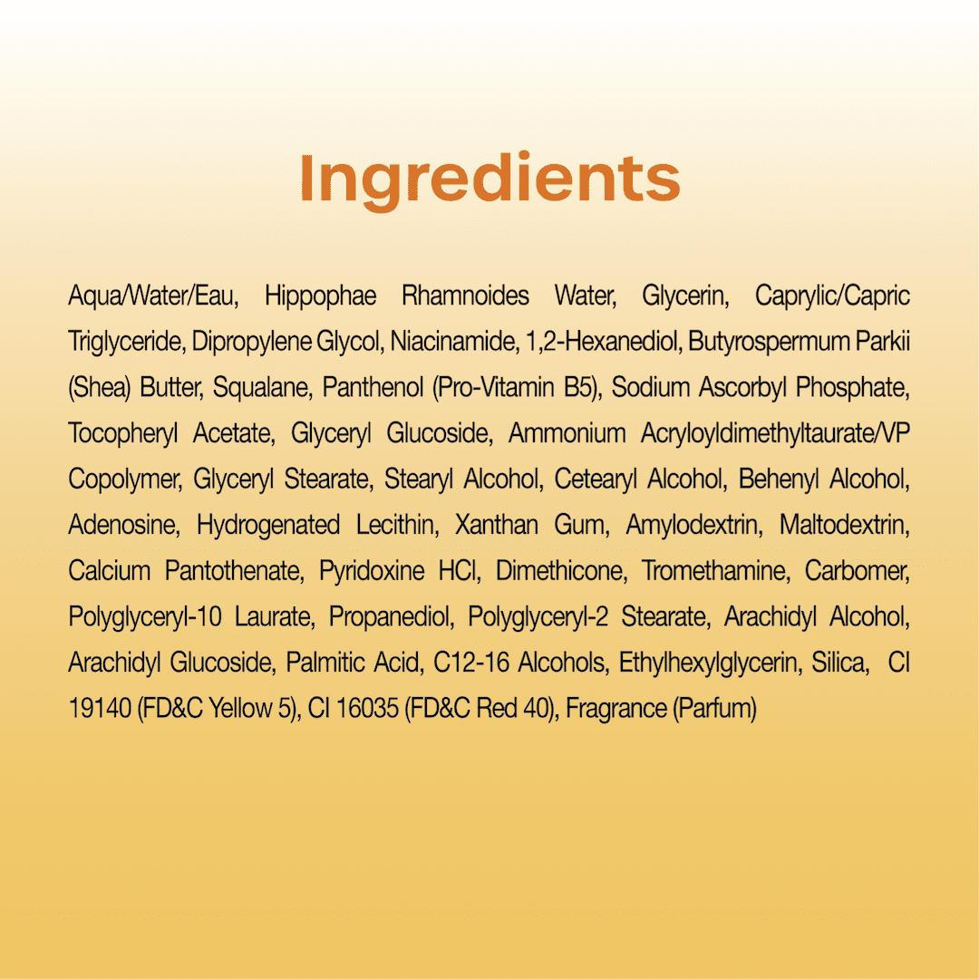 My iN.gredients Vitamin Complex Capsule Cream - Brightening & Nourishing Cream for All Skin Types (30ml)