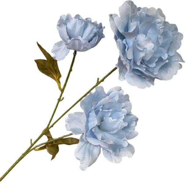 LCXmlly Clothes Storage Bag Simulation Peony 3 Heads Realistic Faux Silk Flower Photo Props