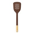 thumbnail image 6 of Beautiful 6-Piece Silicone Kitchen Utensil Tool Set with Rotating Rack, Chocolate by Drew Barrymore, 6 of 8