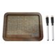 thumbnail image 2 of Xihbxyly Hucha de Madera, Divertido Rastreador de Objetivos de Ahorro, Estuche Portátil de Fácil Montaje, Práctica Herramienta de Gestión Del Dinero, Ideal para La Oficina En Casa, Regalo para Adulto, 2 of 6