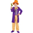 thumbnail image 4 of Charlie Y Fábrica De Chocolate Halloween Willy Wonka Opa Cos Disfraz Rendimiento, 4 of 4