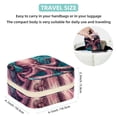 thumbnail image 5 of Octopus Travel Portable Earring Organizer Decorative Box Necklace Holder: Square Jewelry Storage for Rings, Earrings, Necklaces, Bracelets, and More - Suitable for Girls and Women, 5 of 6