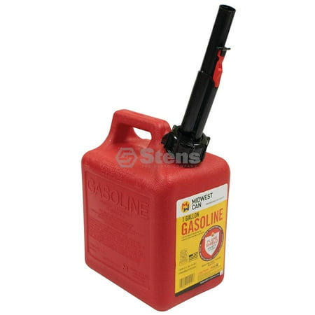 1 Gallon Plastic Gasoline Fuel Can