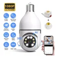 thumbnail image 2 of cámara de vigilancia inalámbrica Wifi Foco Hd 360º Exterior interior socket Color Blanco Haisim, 2 of 8