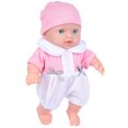 thumbnail image 3 of Reborn Baby Girl Doll Toy Cloth Body Relleno Realista Baby Doll Set Niños Regalo JShteea El nuevo, 3 of 8