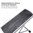 thumbnail image 2 of Reposapiés para pedicura de belleza, soporte ajustable con antideslizante, separador de dedos, fácil en casa, negro, 2 of 5