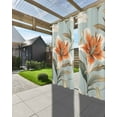 thumbnail image 3 of nqOlkjepod Outdoor Curtains for Patio Waterproof, Lily Flower Outdoor Privacy Panels Grommet, Watercolor Country Blooms Spring Botanical Art Blackout Outside Curtains for Porch 54"x84", 2 Panels, 3 of 8