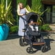 thumbnail image 3 of Venice Child Maverick - Single to Double Modular Stroller - Front or Rear Facing Toddler Seat & Car Seat Adapter, (Package 1, Eclipse Black), 3 of 5